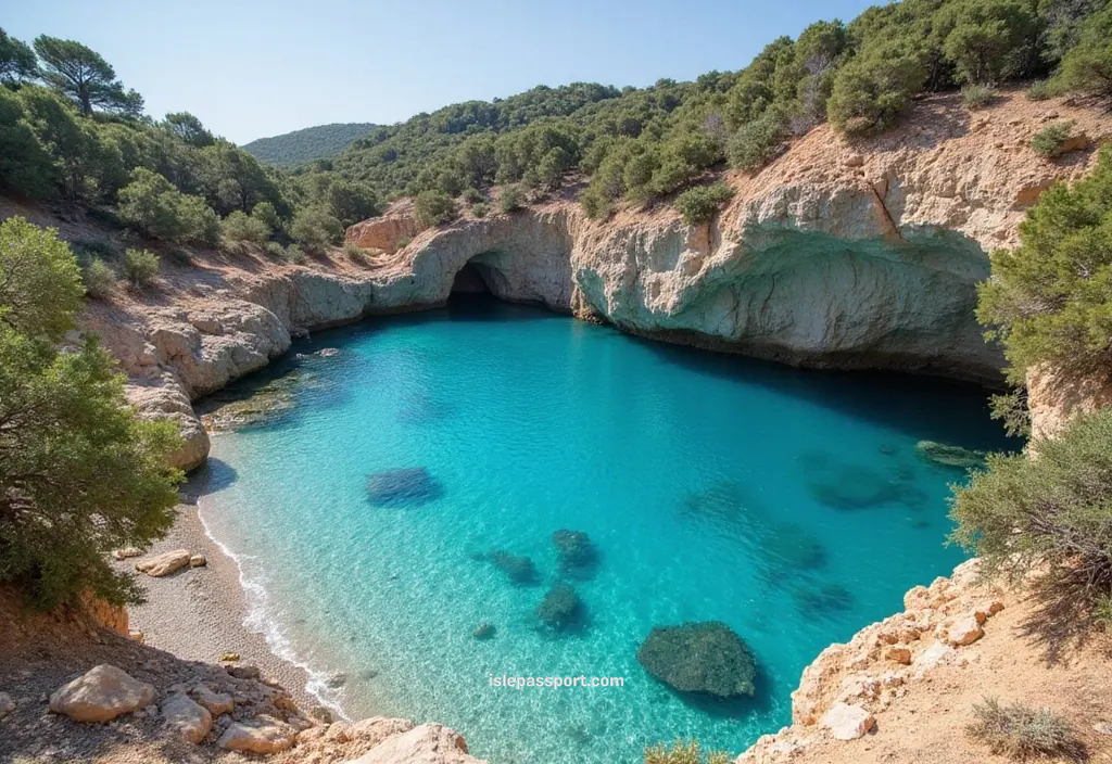 Cala Goloritzé - Bright turquoise cove, limestone cliffs