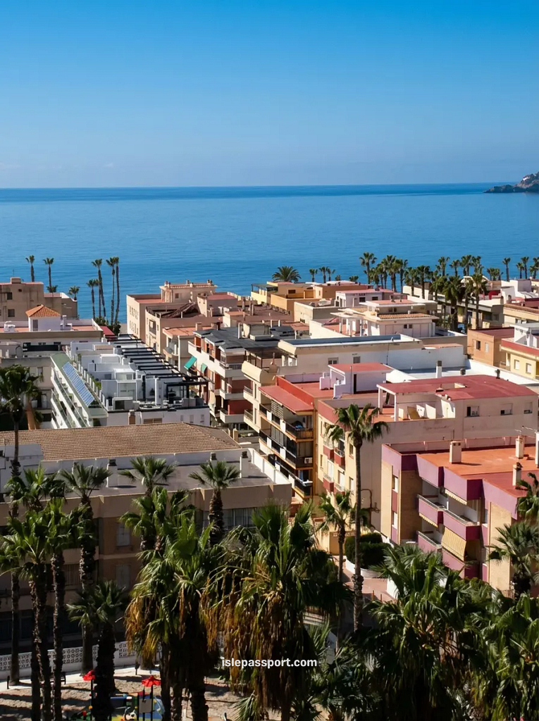 Rincón de la Victoria seaside neighborhood, a calm coastal town near Málaga